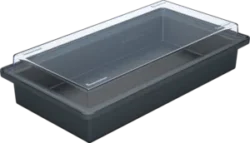 Контейнер для хранения продуктов, с прозрачной крышкой